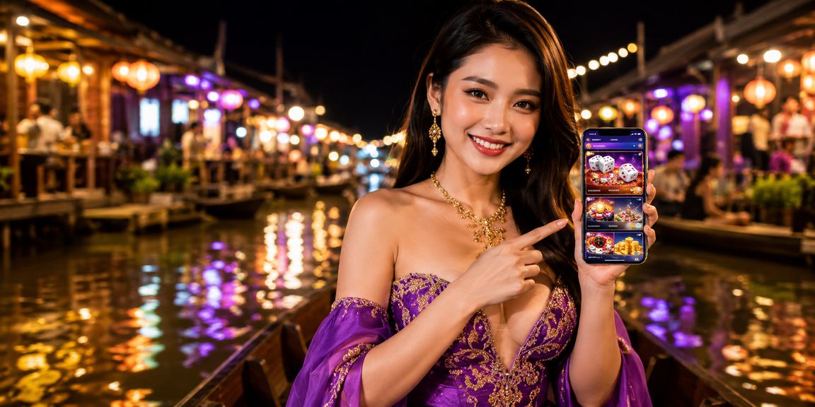 Người chơi tại vùng Mekong sử dụng điện thoại để cài ứng dụng casino