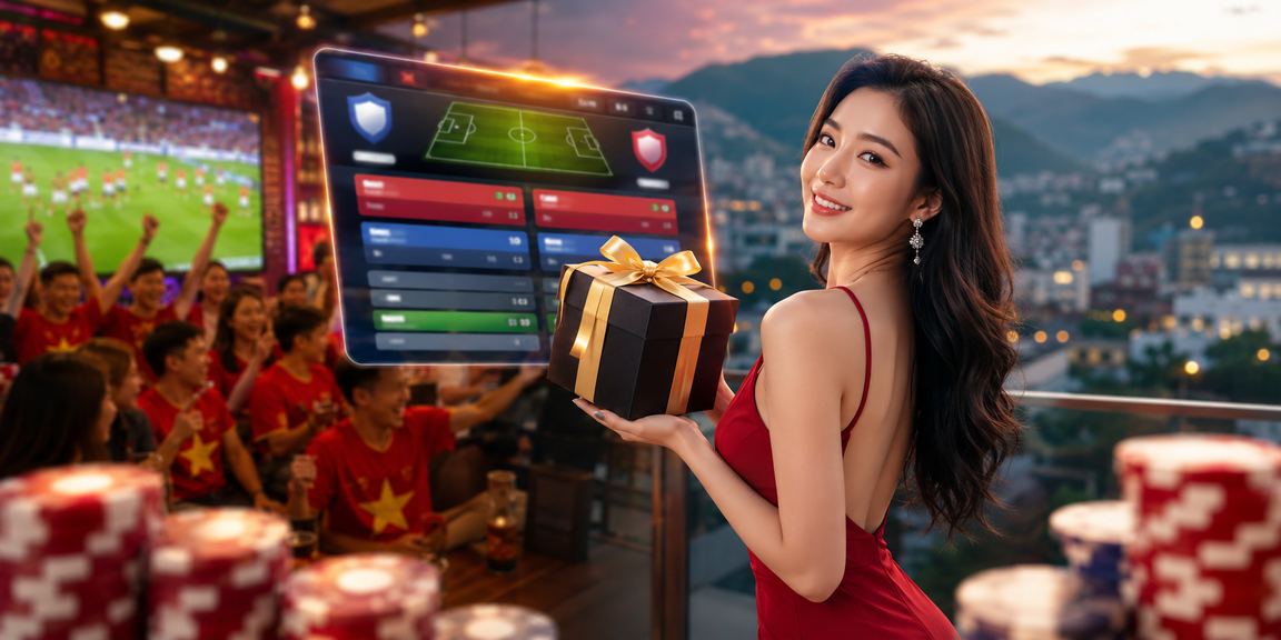 Người dùng tại Sapa kiểm tra ưu đãi VIP và bonus trên điện thoại